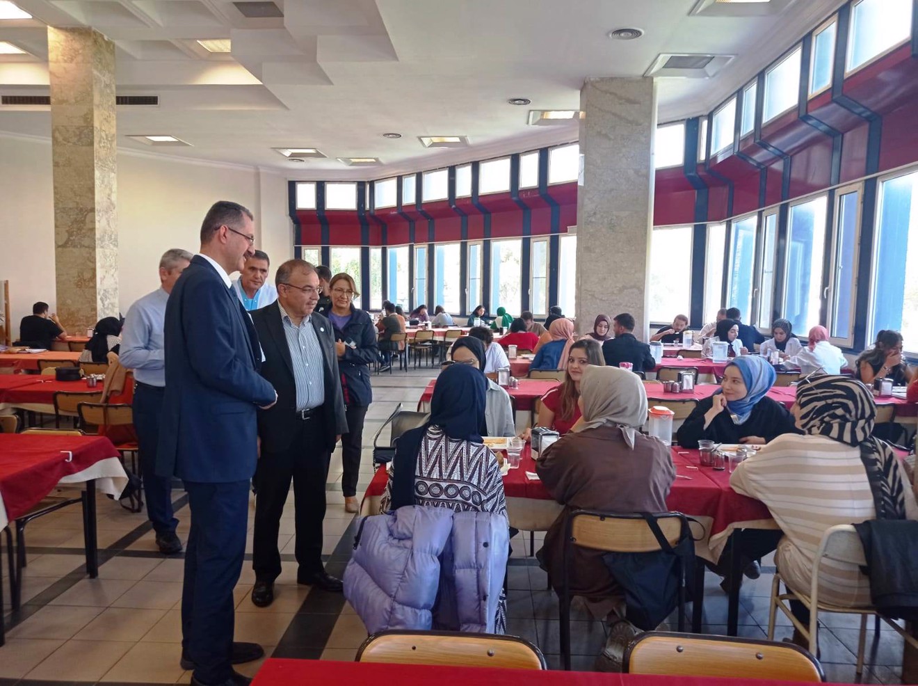 Rektör Yardımcımız Prof.Dr. Emrullah EKEN'in Öğrenci Yemekhanesi Ziyareti...